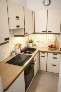 Funktionelle Küche mit natürlichem Charme