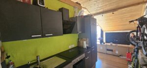 Küche- Wohnbereich kleine Wohnung