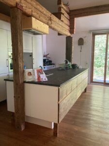 Offener Küchenbereich - große Wohnung