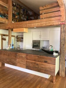 Offener Küchenbereich - große Wohnung